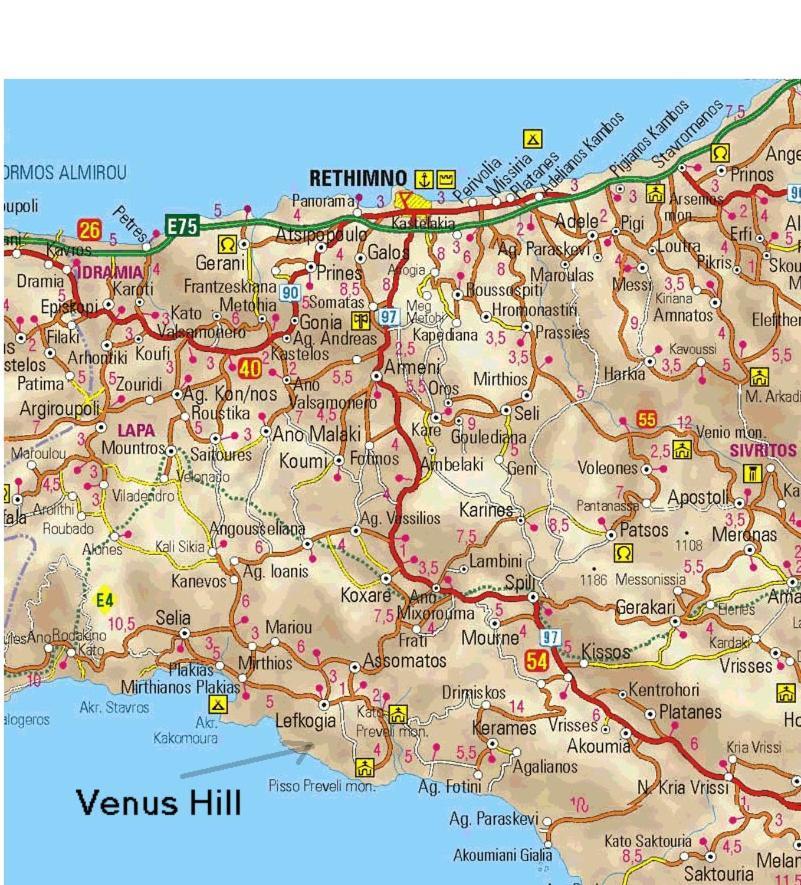 Venus Hill Studio With Private Pool By The Sea Hotel Damnoni Buitenkant foto